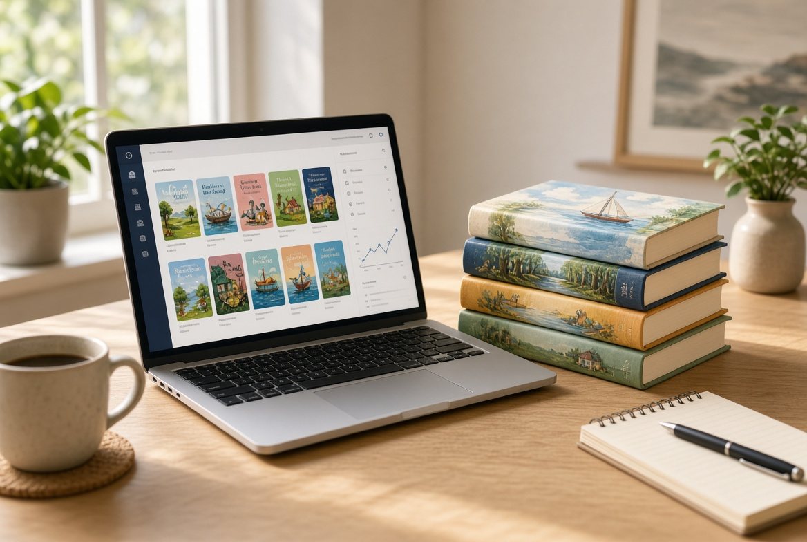 Five related short books start to look like a body of work. Twenty-five starts to look like a business.