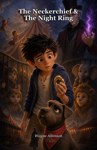 The Neckerchief and The Night Ring, a children's book flipbook