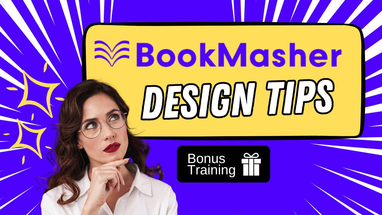 BookMasher Design Tips course artwork