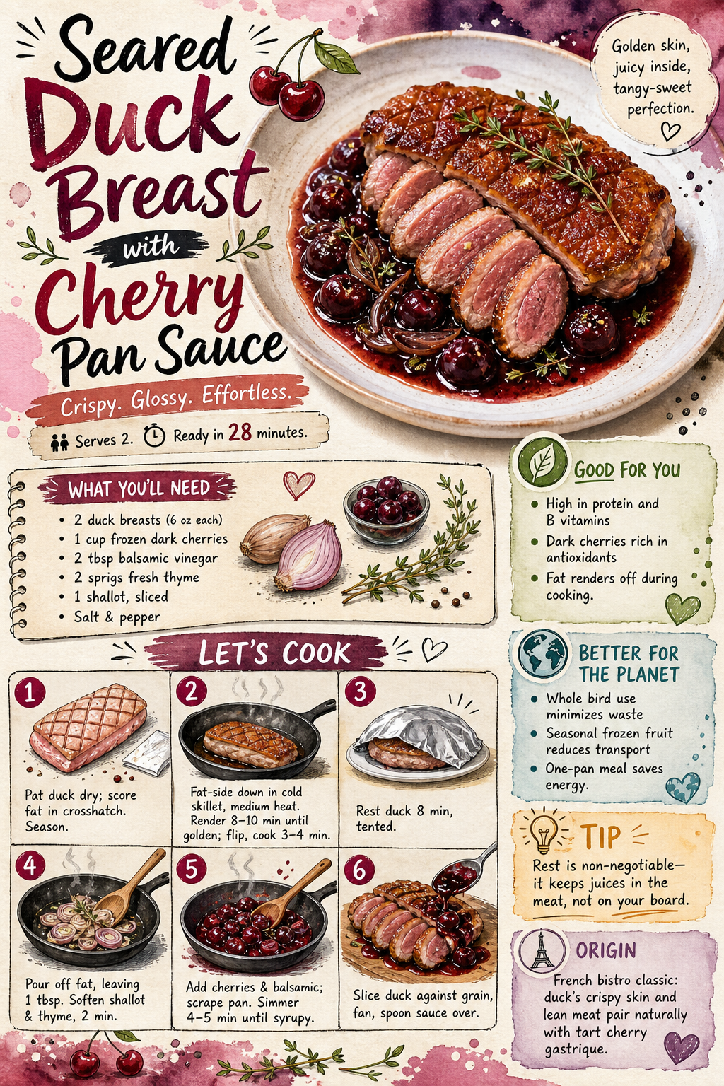 Magazine-style recipe page generated by BookMasher
